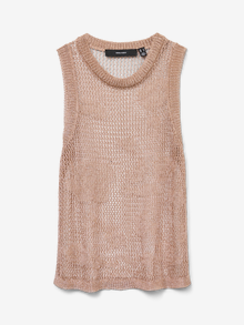 Vero Moda VMCLARA Gestricktes Oberteil -Rose Gold Colour - 10330951