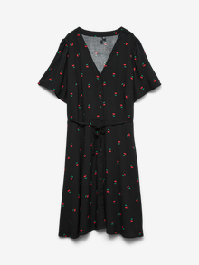 Vero Moda VMCALBA Kort klänning -Black - 10330966