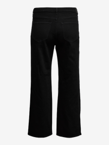 Vero Moda VMCTESSA Vita alta Wide Leg Fit Jeans -Black - 10330981