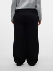 Vero Moda VMCTESSA Vita alta Wide Leg Fit Jeans -Black - 10330981