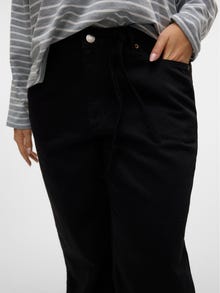 Vero Moda VMCTESSA Vita alta Wide Leg Fit Jeans -Black - 10330981