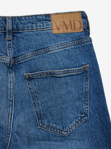 Vero Moda VMCTESSA Taille haute Wide Leg Fit Jeans -Medium Blue Denim - 10330983