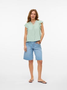 Vero Moda VMNATALI Top -Silt Green - 10330999
