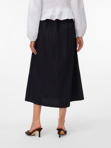 Vero Moda VMCHARLOTTE Cintura alta Falda larga -Black - 10331017