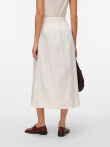 Vero Moda VMCHARLOTTE Hög midja Lång kjol -Snow White - 10331017