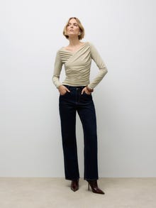Vero Moda AWSOPHIA Top -Moss Gray - 10331046