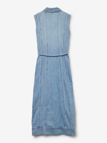 Vero Moda VMNENYA Midi dress -Medium Blue Denim - 10331072