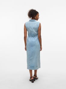 Vero Moda VMNENYA Midi dress -Medium Blue Denim - 10331072