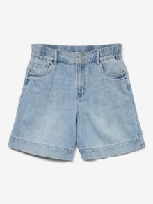 Vero Moda VMMALUCCA Shorts im 5-Taschen Design -Medium Blue Denim - 10331073