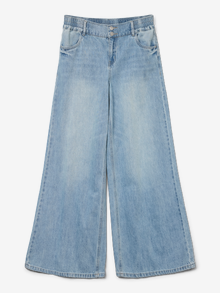 Vero Moda VMANNET Mid Rise Weiter Beinschnitt Jeans -Medium Blue Denim - 10331076