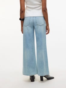 Vero Moda VMANNET Mid Rise Weiter Beinschnitt Jeans -Medium Blue Denim - 10331076
