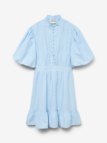 Vero Moda AWCLOVER Krátké šaty -Airy Blue - 10331078