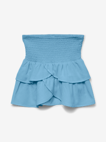 Vero Moda VMEMMA Cintura alta Saia Curta -Airy Blue - 10331087