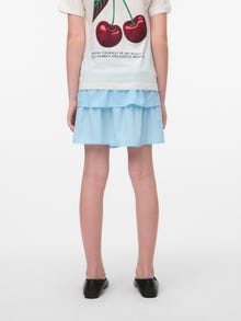 Vero Moda VMEMMA Vysoký pás Krátka sukňa -Airy Blue - 10331087