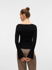 Vero Moda AWSINKA Strikket top -Black - 10331171
