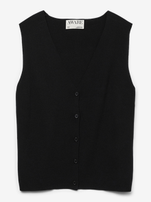Vero Moda AWSIMONE Πλεκτό τοπ -Black - 10331184