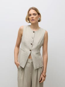 Vero Moda AWSIGA Anzugweste -Abbey Stone - 10331193