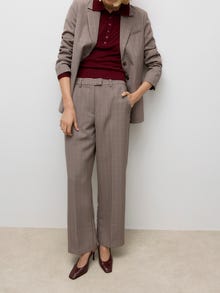 Vero Moda AWSIMMA Tailored Trousers -Beaver Fur - 10331210