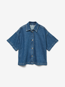 Vero Moda VMTESSA Jeanshemd -Medium Blue Denim - 10331219