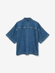 Vero Moda VMTESSA Jeanshemd -Medium Blue Denim - 10331219
