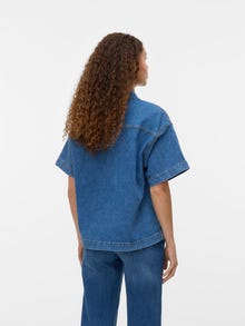 Vero Moda VMTESSA Jeanshemd -Medium Blue Denim - 10331219