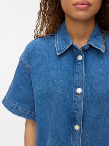 Vero Moda VMTESSA Jeanshemd -Medium Blue Denim - 10331219