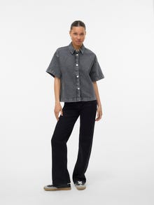 Vero Moda VMTESSA Džínsová košeľa -Medium Grey Denim - 10331219