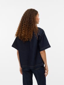 Vero Moda VMTESSA Jeanshemd -Dark Blue Denim - 10331219