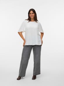 Vero Moda VMCALVA Tops -Cloud Dancer - 10331247