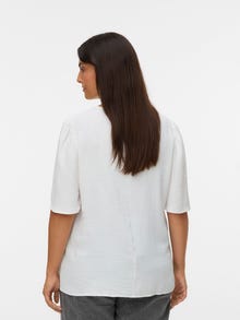 Vero Moda VMCALVA Tops -Cloud Dancer - 10331247