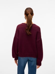Vero Moda VMLOLLIPOP Pullover -Winetasting - 10331273