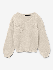 Vero Moda VMLOLLIPOP Pullover -Birch - 10331273