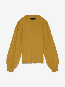 Vero Moda VMNEWLIMONE Pullover -Harvest Gold - 10331283