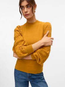 Vero Moda VMNEWLIMONE Pullover -Harvest Gold - 10331283