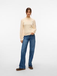 Vero Moda VMNEWLIMONE Pullover -Birch - 10331283