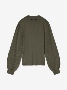 Vero Moda VMNEWLIMONE Pullover -Grape Leaf - 10331283
