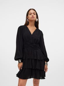 Vero Moda VMLISE Kort kjole -Black - 10331294