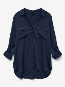 Vero Moda VMLOU Hemd -Navy Blazer - 10331297