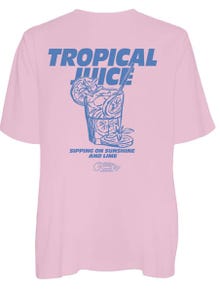 Vero Moda VMTAN T-shirts -Parfait Pink - 10331313