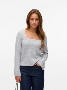 Vero Moda VMHARPER Trøje -Medium Grey Melange - 10331326