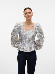 Vero Moda VMSALLY Topp -Silver - 10331379