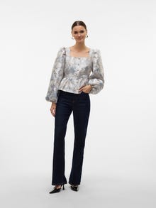 Vero Moda VMSALLY Topp -Silver - 10331379