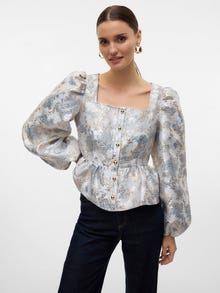 Vero Moda VMSALLY Topp -Silver - 10331379