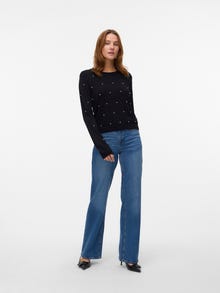Vero Moda VMGLORY Sweter -Black - 10331386