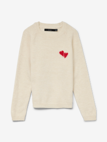 Vero Moda VMBAM Sweter -Birch - 10331423