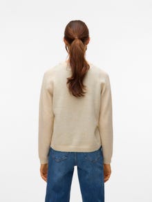 Vero Moda VMBAM Sweter -Birch - 10331423