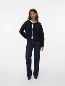 Vero Moda VMBOOM Strikket cardigan -Black - 10331427