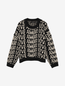 Vero Moda VMLOVE Pulover -Black - 10331432