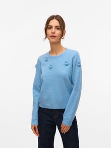 Vero Moda VMROSE Pullover -Glacier Lake - 10331434