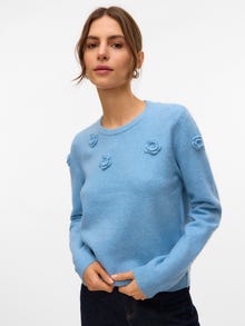Vero Moda VMROSE Pullover -Glacier Lake - 10331434